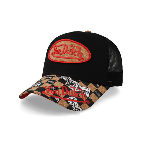Gorra Von Dutch Corked Trucker VDHH0113 Negro Unitalla