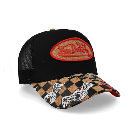 Gorra Von Dutch Corked Trucker VDHH0113 Negro Unitalla
