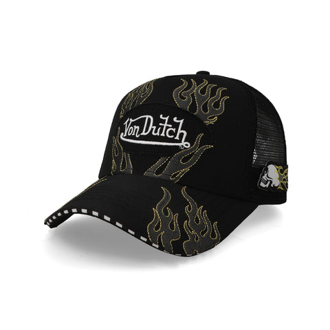 Gorra Von Dutch Flashfire Trucker Negro Unitalla