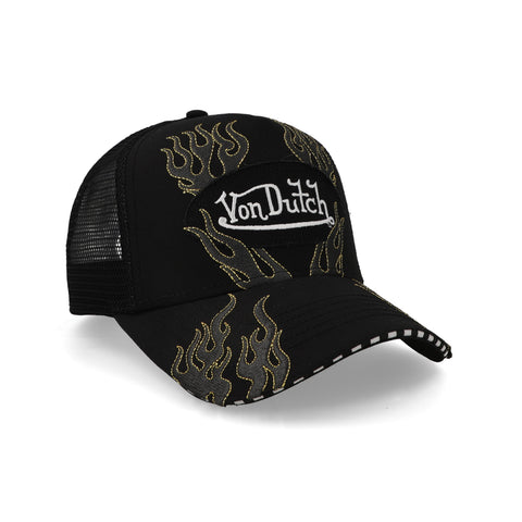 Gorra Von Dutch Flashfire Trucker Negro Unitalla