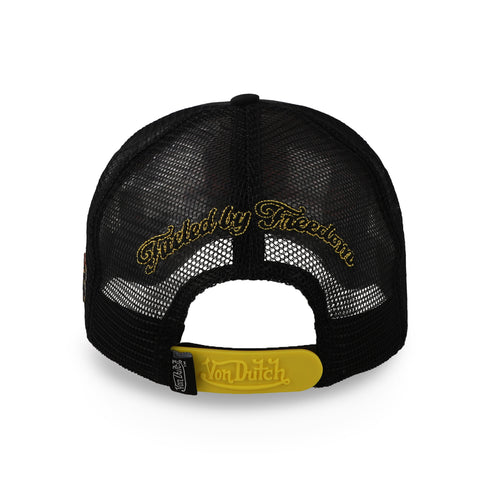 Gorra Von Dutch Flashfire Trucker Negro Unitalla