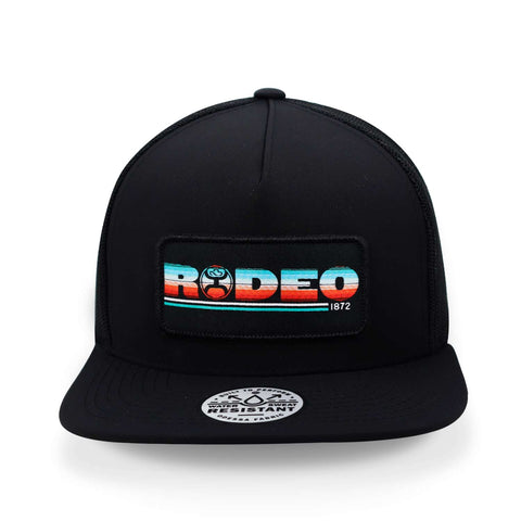 Gorra Hooey Rodeo Negro 5 Panel Unitalla