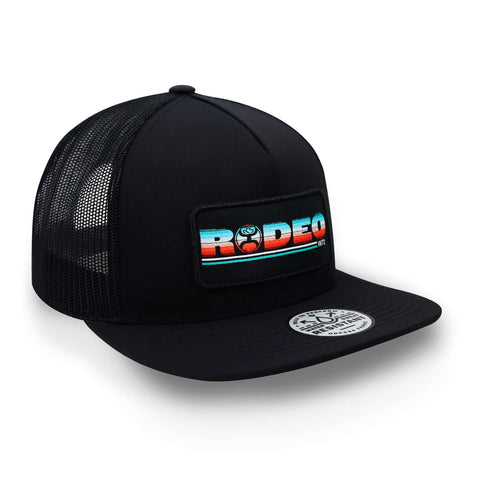 Gorra Hooey Rodeo Negro 5 Panel Unitalla
