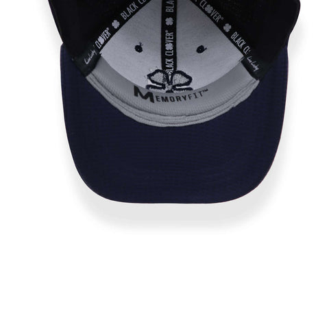 Gorra Black Clover Flex Waffle 8 Azul Marino Cerrada