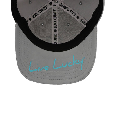 Gorra Black Clover Premium Clover 103 Gris Azul Cerrada