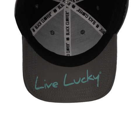 Gorra Black Clover Premium Clover 109 Azul Negro Cerrada