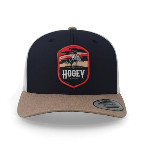 Gorra Hooey Cheyenne Azul Marino Blanco Unitalla