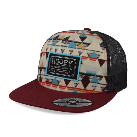 Gorra Hooey DOC 6 Panel Mid-Profile Crema/Carbón Unitalla
