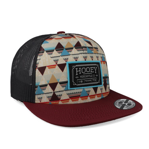 Gorra Hooey DOC 6 Panel Mid-Profile Crema/Carbón Unitalla