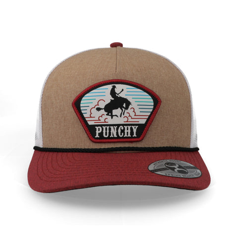 Gorra Hooey Punchy Beige Blanco Unitalla