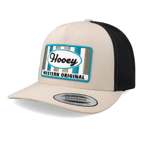 Gorra Hooey Sudan Gris 5 Panel Trucker Unitalla