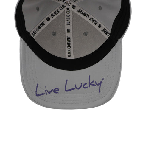 Gorra Black Clover Premium Clover 123 Gris Cerrada