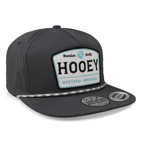 Gorra Hooey 5-Panel High-Profile Grey Snapback Unitalla