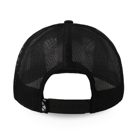 Gorra Hooey Quanah 5 Panel Trucker Negro Unitalla