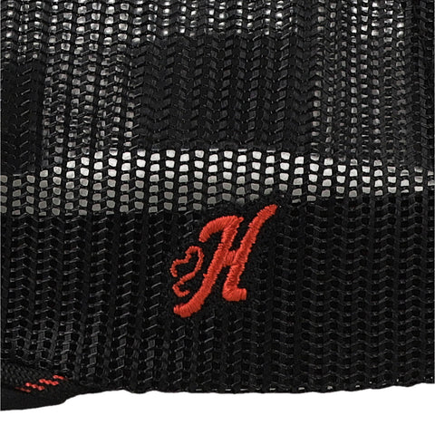 Gorra Hooey Resistol 5Panel Trucker Negra Roja Unitalla