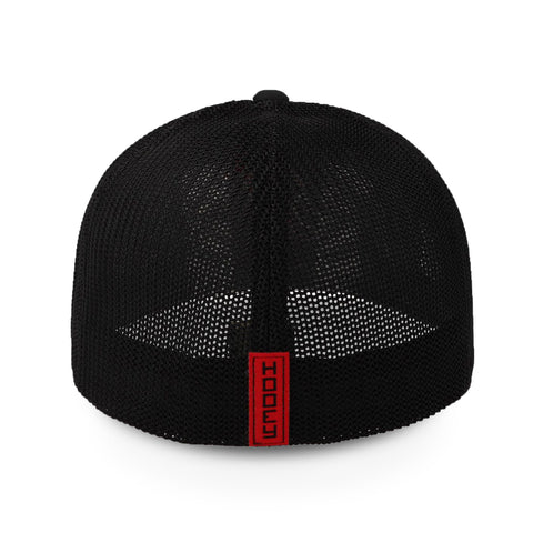 Gorra Hooey Skipper Negro Negro Cerrada