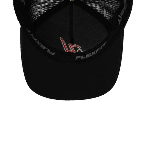 Gorra Hooey Skipper Negro Negro Cerrada