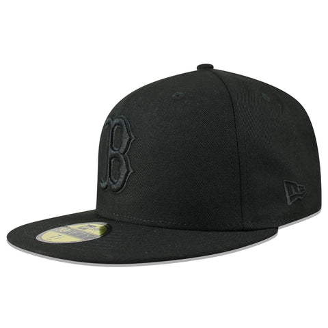 Gorra New Era 59 Fifty MLB Red Sox Basic Negro Cerrada
