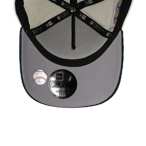 Gorra New Era 9Forty A-Frame MLB Dodgers WS25 Chrome Verde