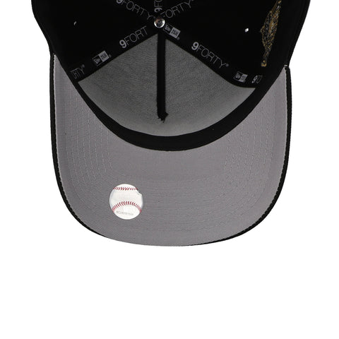 Gorra New Era 9Forty A-Frame MLB Yankees Negra/Dorado