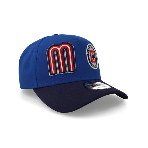 Gorra New Era 9Forty A-Frame Liga MX Cruz Azul Ajustable