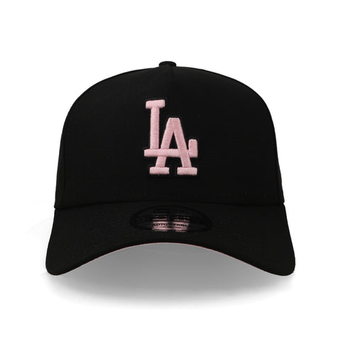 Gorra New Era 9Forty MLB Dodgers Negro Rosa Unitalla