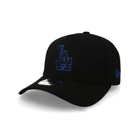 Gorra New Era 9Forty MLB Dodgers Negro Azul Rey Unitalla