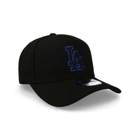 Gorra New Era 9Forty MLB Dodgers Negro Azul Rey Unitalla