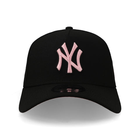 Gorra New Era 9Forty MLB Yankees Negro Rosa Unitalla