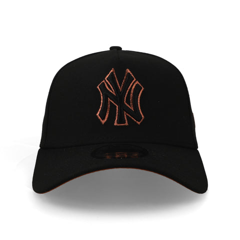 Gorra New Era 9Forty MLB Yankees Negro Óxido Unitalla