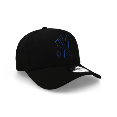 Gorra New Era 9Forty MLB Yankees Negro Azul Rey Unitalla