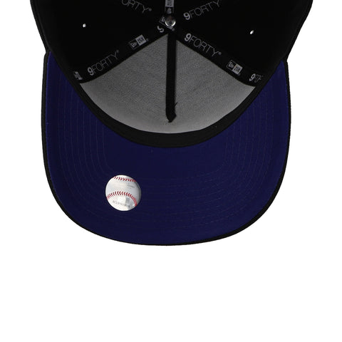 Gorra New Era 9Forty MLB Yankees Negro Azul Rey Unitalla