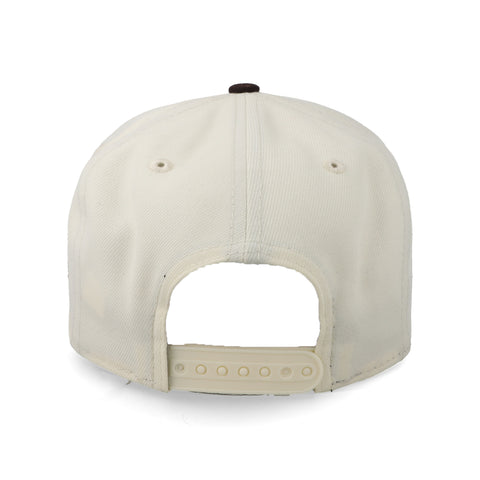 Gorra New Era 9Forty MLB Dodgers Blanco Crema Café Unitalla