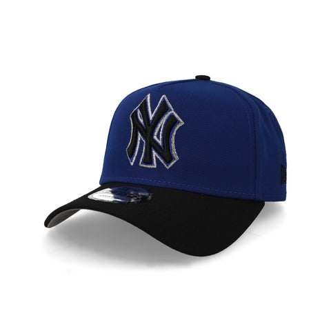 Gorra New Era 9Forty MLB Yankees Azul Rey Claro Negro