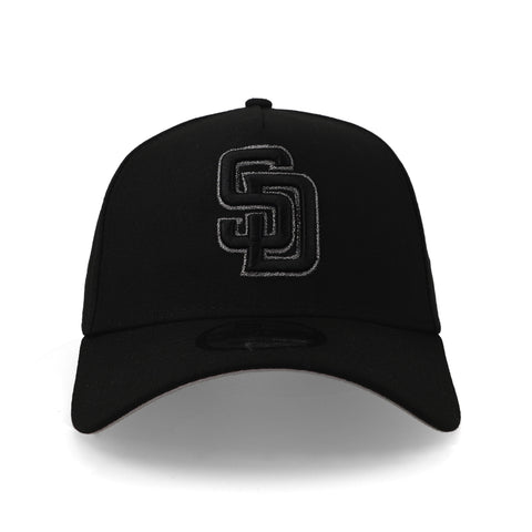 Gorra New Era 9Forty MLB Padres Negro Grafito Unitalla