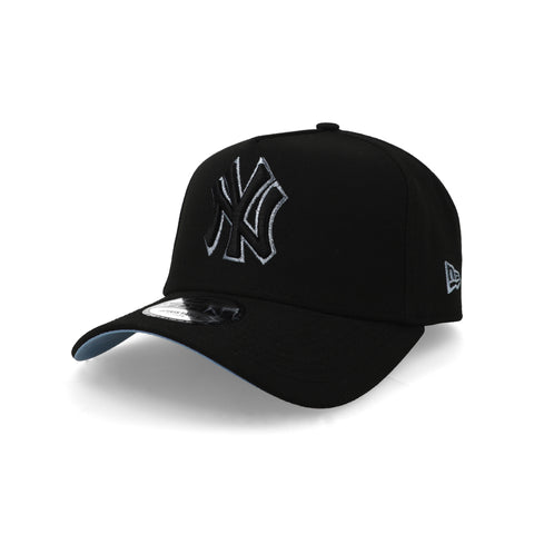 Gorra New Era 9Forty MLB Yankees Negro Azul Cielo Unitalla
