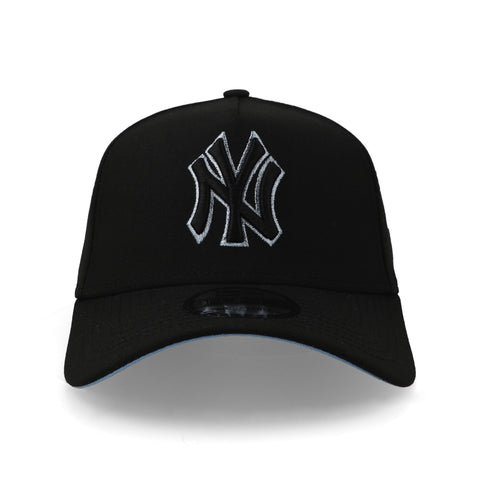 Gorra New Era 9Forty MLB Yankees Negro Azul Cielo Unitalla