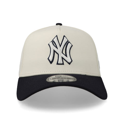 Gorra New Era 9Forty MLB Yankees Crema OTC Unitalla