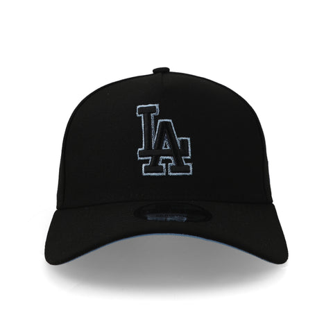 Gorra New Era 9Forty MLB Dodgers Negro Azul Cielo Unitalla