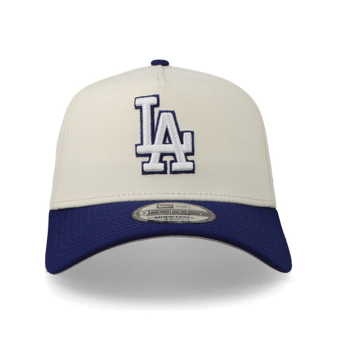 Gorra New Era 9Forty MLB Dodgers Crema OTC Unitalla