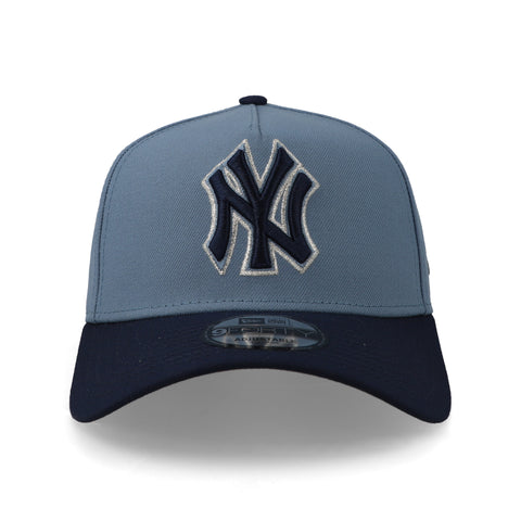 Gorra New Era 9Forty MLB Yankees Azul Deslavado Océano