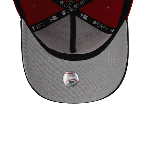 Gorra New Era 9Forty MLB Yankees Escarlata Negro Grafito