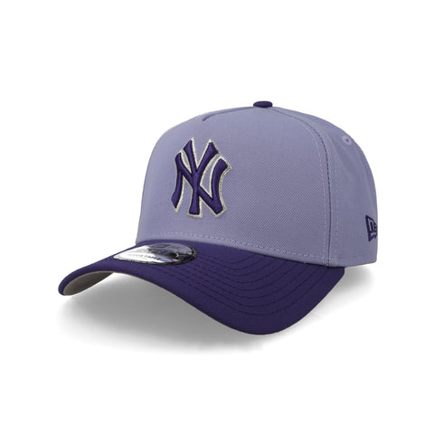 Gorra New Era 9Forty MLB Yankees Lavanda Orquídea Grafito