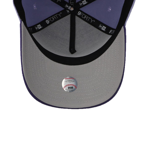 Gorra New Era 9Forty MLB Dodgers Lavanda Orquídea Grafito