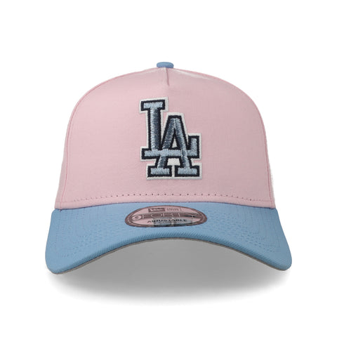 Gorra New Era 9Forty MLB Dodgers Rosa Azul Cielo Grafito
