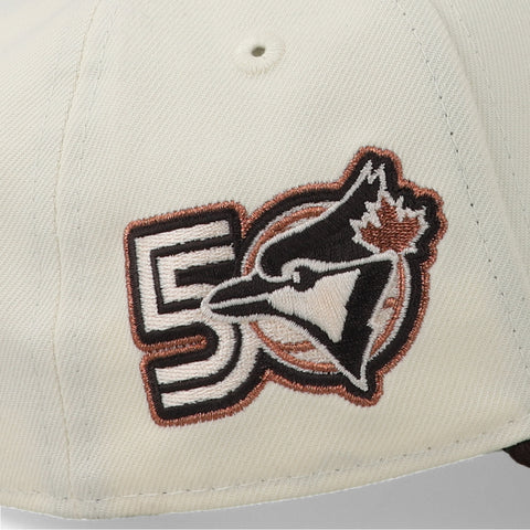 Gorra New Era 9Forty MLB Blue Jays Crema Café Unitalla