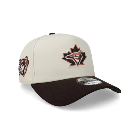 Gorra New Era 9Forty MLB Blue Jays Crema Café Unitalla