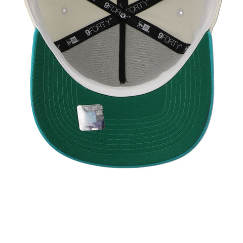Gorra New Era 9Forty NFL Dolphins Crema OTC Unitalla