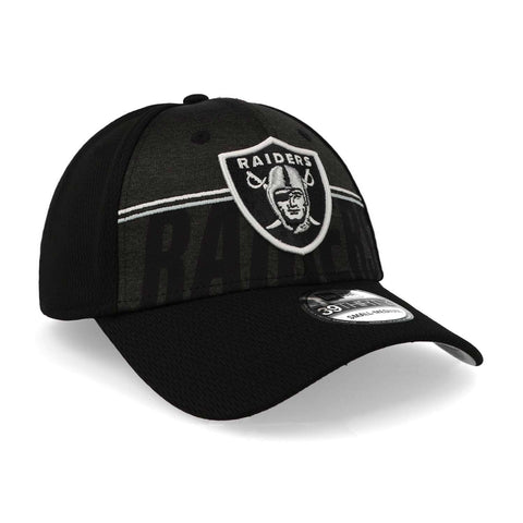 Gorra New Era 39 Thirty NFL Raiders Training 23 Cerrada