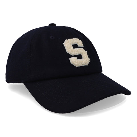 Gorra Sporty and Rich Boucle S Wool Hat Azul Marino Unitalla